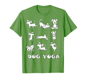 Dog Yoga | Cute Canine T-Shirt for Zen, Spiritual Pet Lovers