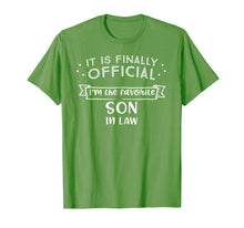 Load image into Gallery viewer, Favorite Son In Law Shirt Novelty Gifts
