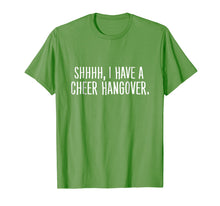 Load image into Gallery viewer, Shhh I Have A Cheer Hangover T-Shirt
