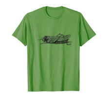 Load image into Gallery viewer, Cricket T-Shirt. Vintage Cricket Insect Tee
