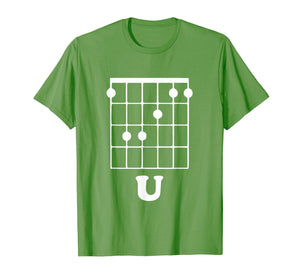 Funny Guitar Shirt - F Chord Funny Guitar T-shirt