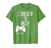 Load image into Gallery viewer, I leveled up to Uncle, new uncle gaming T Shirt
