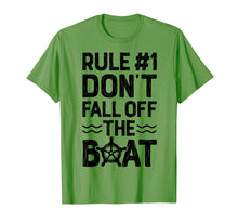 Load image into Gallery viewer, Rule Number 1 Don't Fall Off The Boat T shirt Cruise Ship
