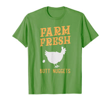 Load image into Gallery viewer, Farm Fresh Butt Nuggets - Cute Chicken Butt T Shirt
