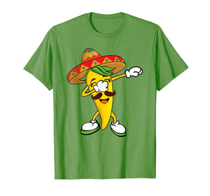 Dabbing Yellow Chili Pepper Mexican Hot Dab Shirt