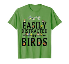Load image into Gallery viewer, EASILY DISTRACTED BY BIRDS T-SHIRT

