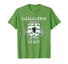Load image into Gallery viewer, Gallagher Family Crest Coat of Arms T Shirt
