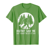 Load image into Gallery viewer, Bigfoot Saw Me But Nobody Believes Him T-Shirt
