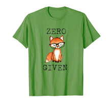 Load image into Gallery viewer, Zero Fox Given Funny Fox Shirt With Hipster Nerd Glasses
