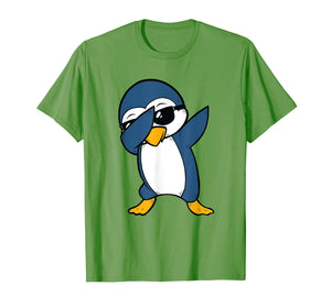 Dabbing Penguin TShirt Cool Cute Animal Dab Boy Girl Shirt