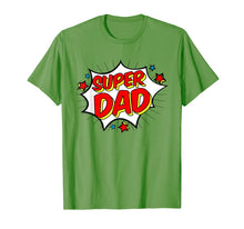 Load image into Gallery viewer, Superhero Super Dad T-Shirt Matching Family Hero Shirts

