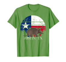 Load image into Gallery viewer, Austin TX Armadillo State Flag Texas Pride shirt T-Shirt

