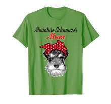 Load image into Gallery viewer, Miniature Schnauzer Mom T-shirt Mother&#39;s Day Gift
