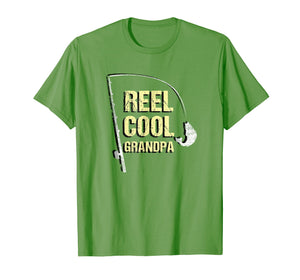 Fishing Grandpa Shirt Funny Dad Fathers Day Gift Fisherman