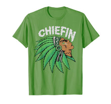 Load image into Gallery viewer, Chiefin Weed Lovers Irish Funny Patrick's Day T-Shirt
