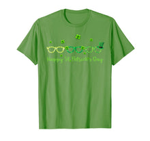 Load image into Gallery viewer, Happy St Patrick's Day Leprechaun Optometrist Funny Glasses T-Shirt-577696
