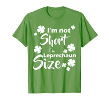 Load image into Gallery viewer, I&#39;m not Short I&#39;m Leprechaun Size Fun St Patty&#39;s Day T-Shirt T-Shirt-120494
