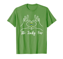 Load image into Gallery viewer, The Lucky Few Love Hand Heart Down Syndrome Awareness T-Shirt-607672
