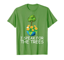 Load image into Gallery viewer, I Speak for the Trees Funny Earth Day 2020 50th anniversary T-Shirt-2240427
