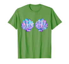 Load image into Gallery viewer, Mermaid Seashell Bra / Bikiny Funny Party Costume / Gift T-Shirt
