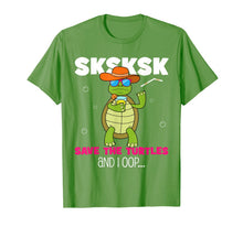 Load image into Gallery viewer, Funny SKSKSK... and I oop Save the Turtles meme lovers gift T-Shirt-1256529
