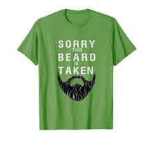 Load image into Gallery viewer, Mens Sorry This Beard is Taken tshirt,Valentines Day Gift for Him T-Shirt-1902287
