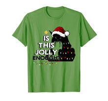 Load image into Gallery viewer, Black Cat Christmas Tree Is This Jolly Enough For Xmas T-Shirt
