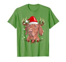 Load image into Gallery viewer, Funny Vizsla Christmas Reindeer Gift T-Shirt
