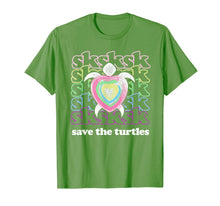 Load image into Gallery viewer, SKSKSK and I Oop... Save The Turtles Basic Girl T-Shirt
