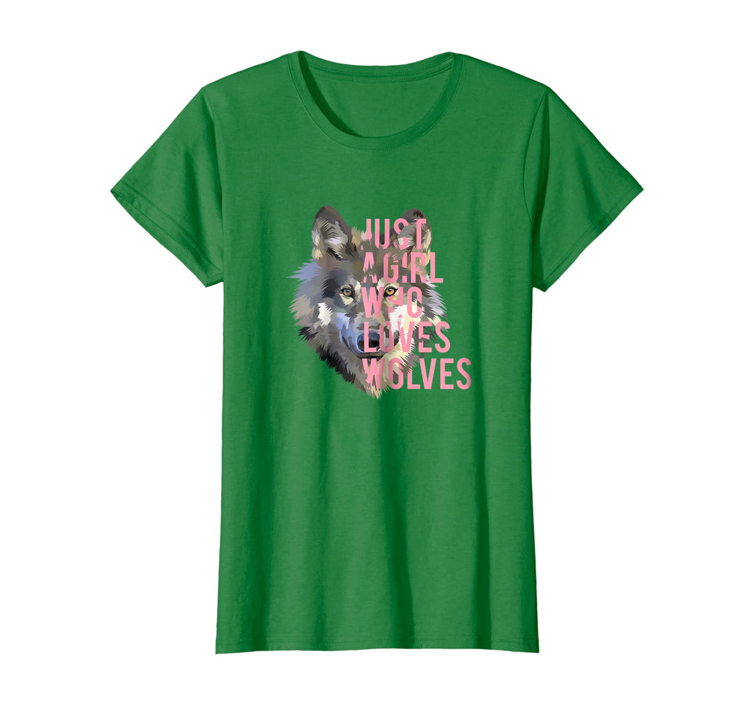Just A Girl Who Loves Wolves T-Shirt