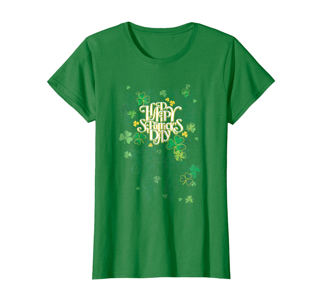 Womens Happy St Patrick's Day T-Shirt