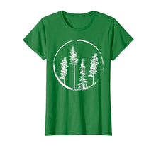 Load image into Gallery viewer, Floral Forest Circle Tree Loving Forest Tree T-Shirt-595280
