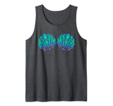 Load image into Gallery viewer, Mermaid Sea Shell Bra Costume Tank Top
