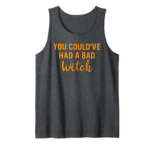 Load image into Gallery viewer, Halloween - You Could've Had A Bad Witch Tank Top
