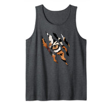 Load image into Gallery viewer, Fearless Tiger Cat Eye Claw Silhouette Tank Top
