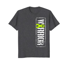 Load image into Gallery viewer, Lymphoma Awareness T Shirt - Lime Green Cancer Ribbon
