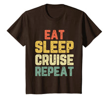 Load image into Gallery viewer, Eat Sleep Cruise Repeat Gift Vintage T-Shirt

