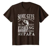 Load image into Gallery viewer, Fishing Dad Shirt My Fishing Buddy Calls Me PAPA T-Shirt
