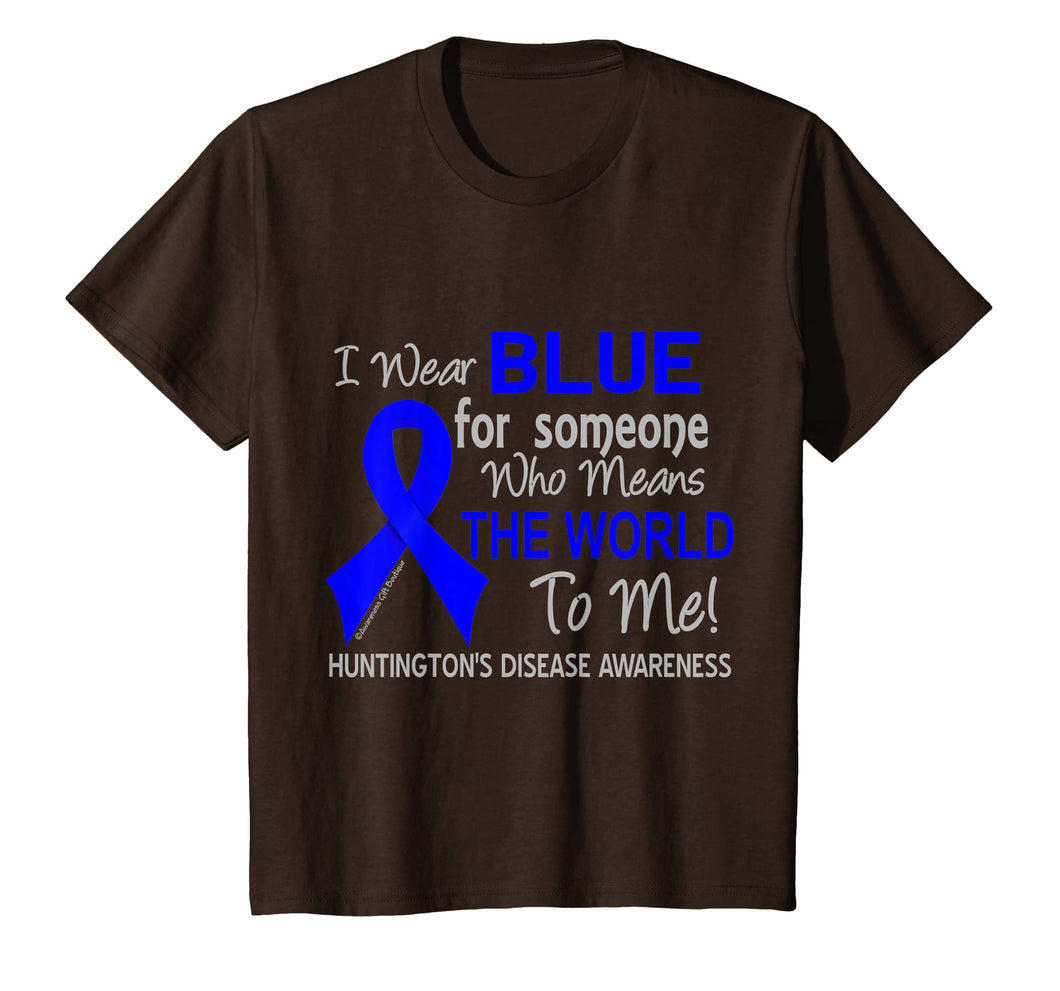 Huntington's Disease Shirt For Someone Who Means World To Me