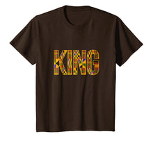 Load image into Gallery viewer, African Tribal Print King T Shirt for men
