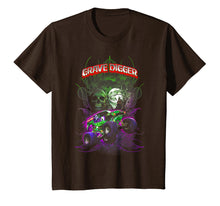 Load image into Gallery viewer, Grave Green Digger T-shirt Monster Truck Shirt Tee for men
