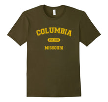 Load image into Gallery viewer, Retro College-Style Columbia, Missouri 1821 T-shirt
