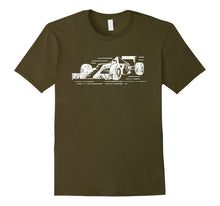 Load image into Gallery viewer, Formula Racecar Distressed Style Racing T-Shirt
