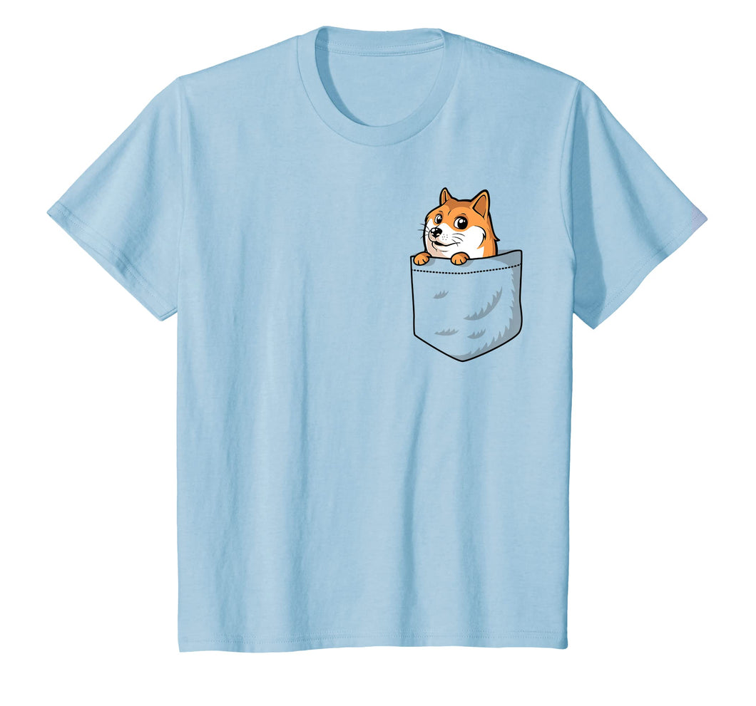 Pocket Doge T-Shirt | Doge Dog Meme Shirt