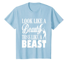 Load image into Gallery viewer, Color Guard Look Like A Beauty Toss Like A Beast T-Shirt
