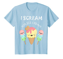 Load image into Gallery viewer, I Scream Ice Cream Summer Shirt Ice Cream Party T-Shirt Kids
