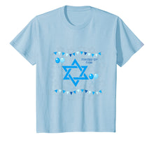 Load image into Gallery viewer, Israel T-Shirt Independence Day 71 Jewish Israeli Flag
