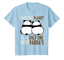 Load image into Gallery viewer, Earth-Day Shirt Planet Gift Idea Save Our Planet With Panda
