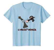 Load image into Gallery viewer, Funny ninja chess t-shirt great gift for kids and chess play
