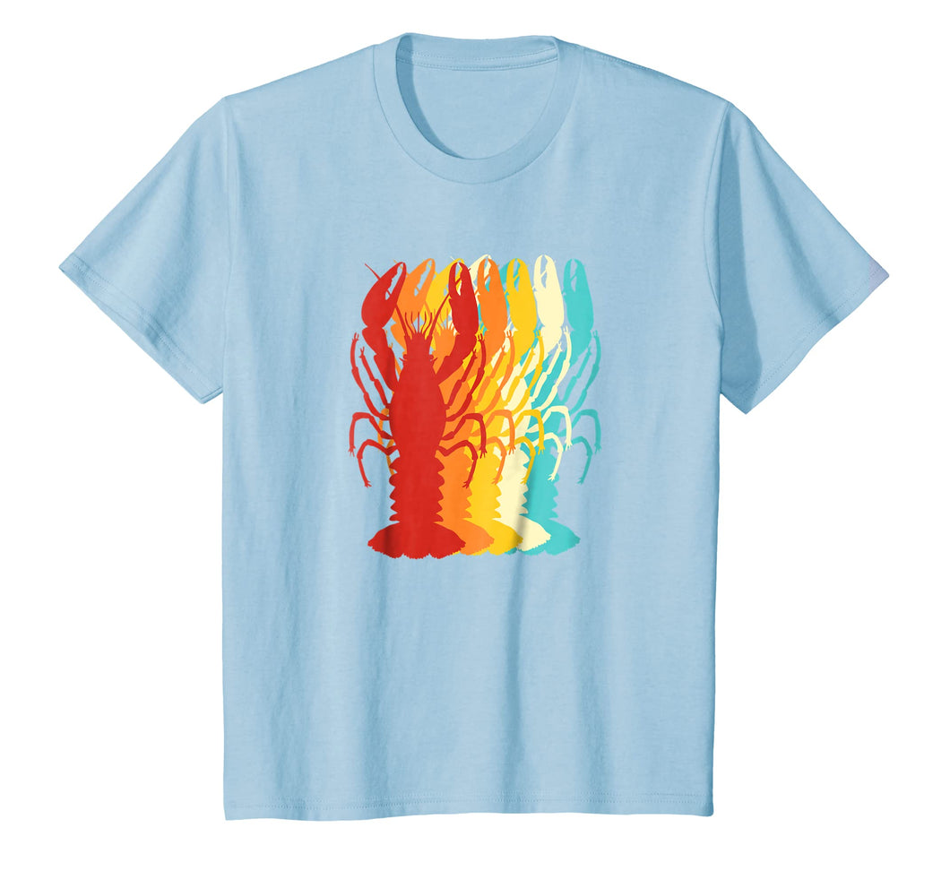 Retro Crawfish T-Shirt Novelty Cajun Crayfish Shirt